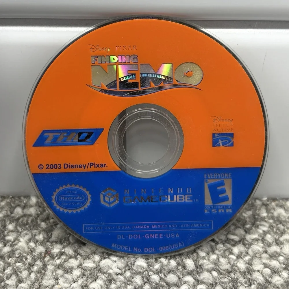 Finding Nemo Nintendo GameCube Game Rated E Exc‎ Cond Tested Works